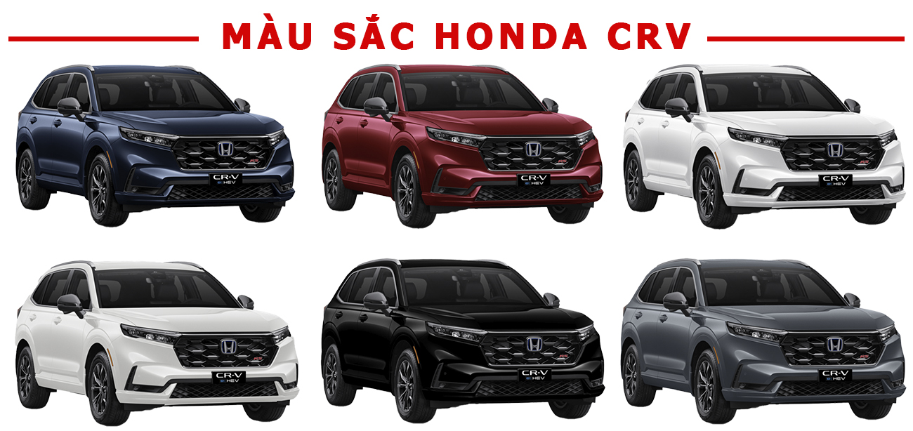 Màu sắc Honda CRV